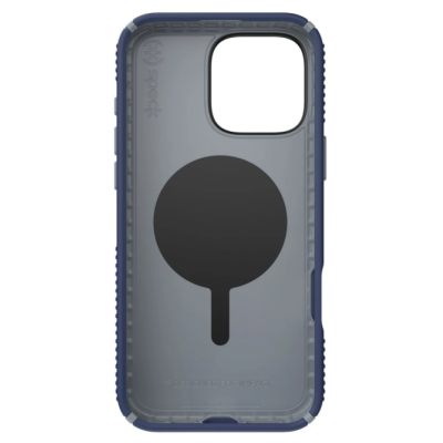 150772-3206 Etui iPhone 16 Pro Max Speck Presidio2 Grip MagSafe niebieskie