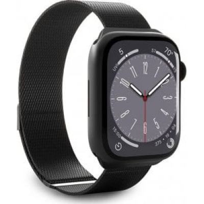 PUMILAW44BLK Pasek do Apple Watch 38/40/41mm Puro Milanese czarny