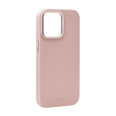 Etui iPhone 15 Pro PURO ICON Mag Cover piaskowy róż