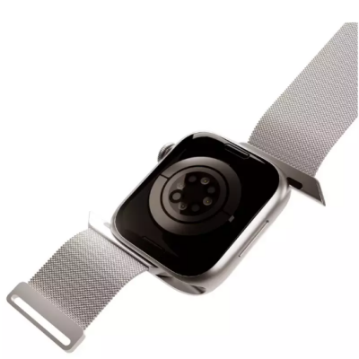 Pasek do Apple Watch 44/45/46/49mm Puro Milanese Magnetic Band titanium