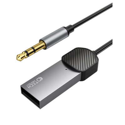 Adapter Tech-Protect Bluetooth Aux Audio szary