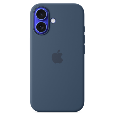Apple Etui do iPhone 16 Silicone MagSafe - Denim