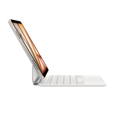 RZESZÓW  widok z boku na Apple Magic Keyboard z gładzikiem pasującej do iPada Air 11 M3 MDFV4Z/A