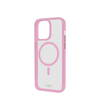 RZESZÓW Etui do iPhone 15 Pro SBS Mag Frame - różowe 8018417480010