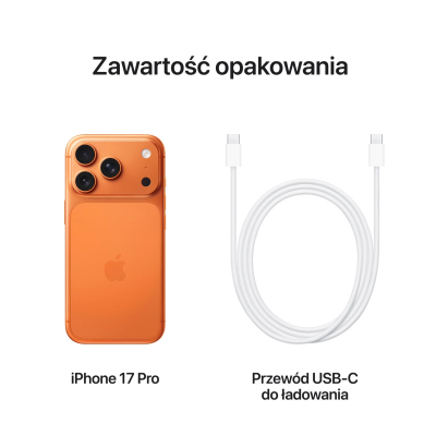 Apple iPhone 17 Pro 256GB kosmiczny pomarańcz MG8H4HX/A
