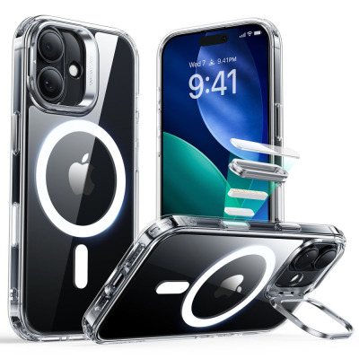 Etui do iPhone 17 ESR Classic Hybrid Kickstand MagSafe Clear