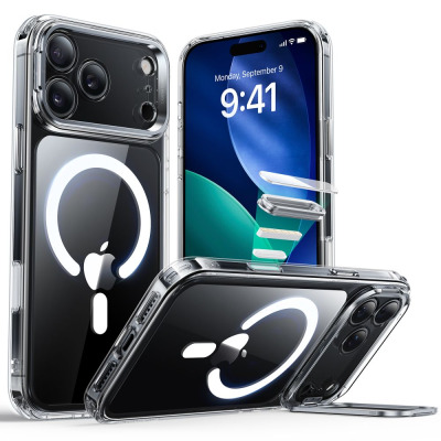 Etui do iPhone 17 Pro ESR Classic Hybrid Kickstand MagSafe Clear