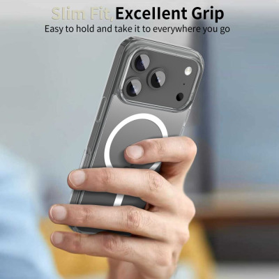 5906302319473 Etui do iPhone 17 Pro Tech-Protect Flexair Hybrid MagSage clear - przezroczyste Warszawa