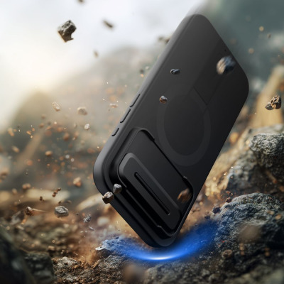 Kraków Etui  iPhone 17 Air Tech-Protect Kevlar Aura MagSafe black 5906302331666
