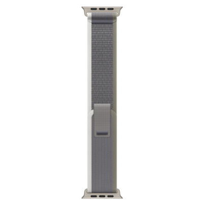 Pasek Apple Watch Trail Loop 49mm Green/Gray S/M