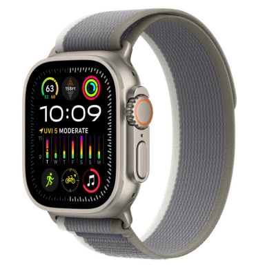 Pasek do Apple Watch Trail Loop 49mm Green/Gray S/M