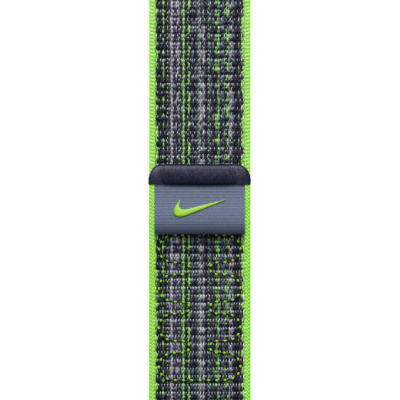 Apple Pasek 38/40/41/42mm silikonowy Nike+ w kolorze Green/Blue
