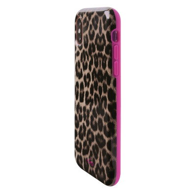 Etui do iPhone Xs Max Puro Glam Leopard Cover
