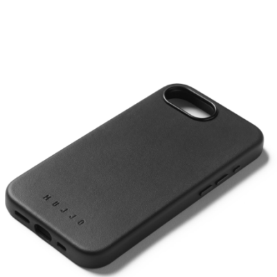 Etui do iPhone 16e Mujjo Full Leather MagSafe czarne