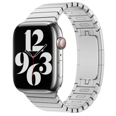 Apple Bransoleta Panelowa 46mm 49mm w kolorze srebrnym
