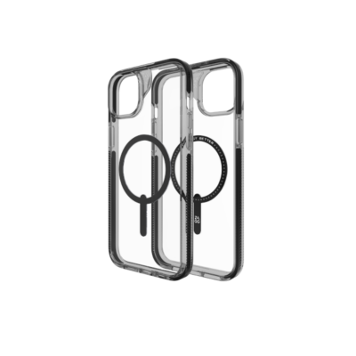 IC702312638 Etui do iPhone 15 Pro ZAGG Santa Cruz Snap MagSafe - przeźroczyste/czarne RZESZÓW