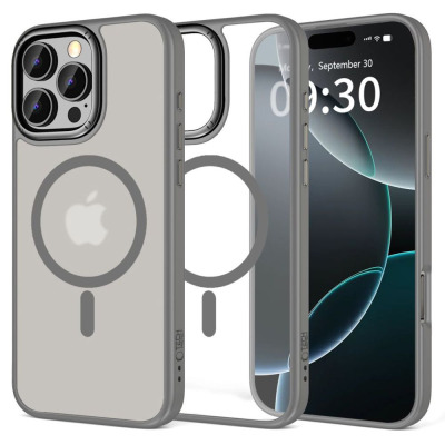 Etui do iPhone 16 Pro Max Tech-Protect Magedge MagSafe Titanium Gunmeatal