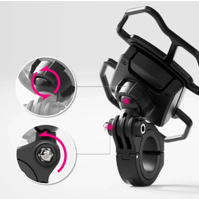 Rzeszów Kaków Warszawa Uchwyt rowerowy Ringke Quick & GO Bike Mount Black 8809961786129