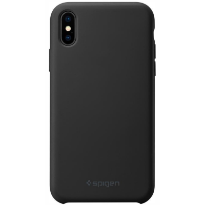 Etui do iPhone XS Max Spigen Silicone Black Kraków