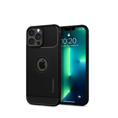 RZESZÓW Etui do iPhone 13 Pro Max Spigen Rugged Armor - czarne ACS03200