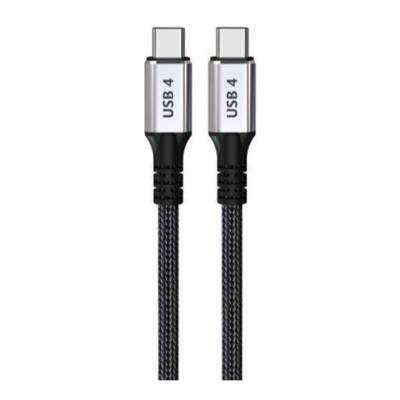Kabel USB C Thunderbolt 4 TB 2m 100W 40Gbps 5K kabel video 2m