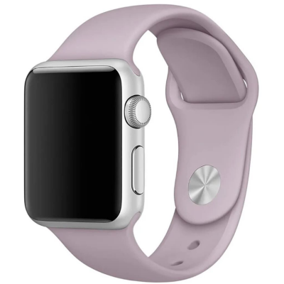 Apple Pasek 41, 42 silikonowy w kolorze lawendy