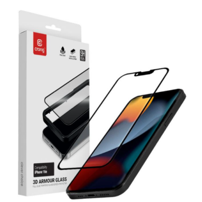 Szkło hartowane iPhone 17e 16e 14 13 13 Pro Crong 3D Armor Glass