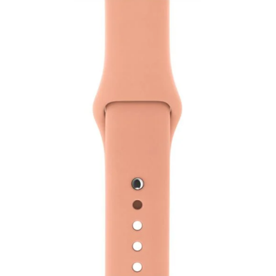 Apple Pasek apple watch 44 silikonowy w kolorze brzoskwiniowym S/M/L