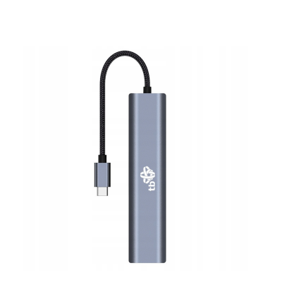 RZESZÓW Przejściówka TB USB-C HUB 6w1 - HDMI, USBx3, PD, RJ-45 AKTBXVA6W1U3HRJ