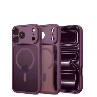 Etui do iPhone 18/17 Pro Max Tech-Protect BasicMag MagSafe - wiśnia 