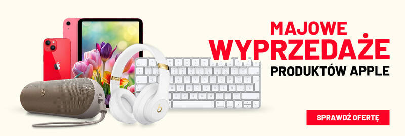 Majowa wyprzedaż Apple w TiO