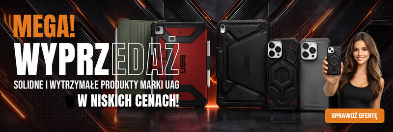 Mega wyprzedaż solidnych i wytrzymałych produktów marki UAG!
