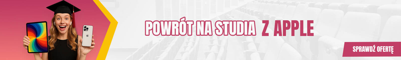 Z Apple wracasz na studia