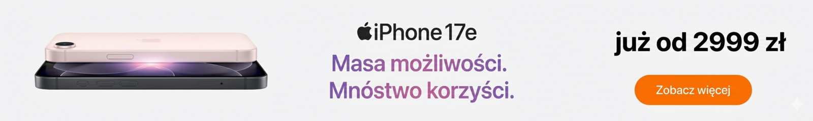 Nowy iPhone 17e od Apple
