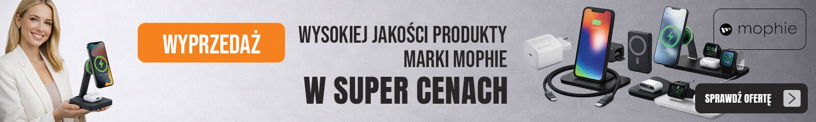 Wyprzedaż Mophie