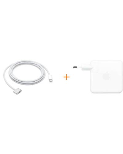 Zestaw zasilacz Apple 67W USB-C i kabel 2m Magsafe 3 - zdjęcie 1