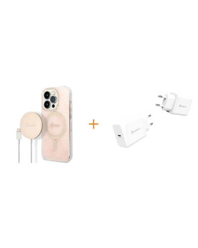 Zestaw etui z ładowarką indukcyjną do Iphone 14 Pro Max + Zasilacz 20W - zdjęcie 1