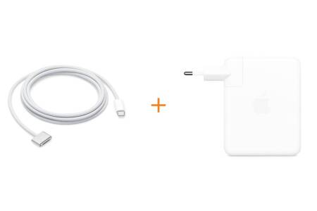 Zestaw zasilacz Apple 140W USB-C i kabel 2m Magsafe 3