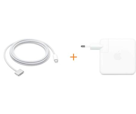 Zestaw zasilacz Apple 67W USB-C i kabel 2m Magsafe 3