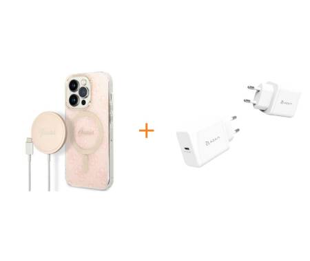 Zestaw etui z ładowarką indukcyjną do Iphone 14 Pro Max + Zasilacz 20W